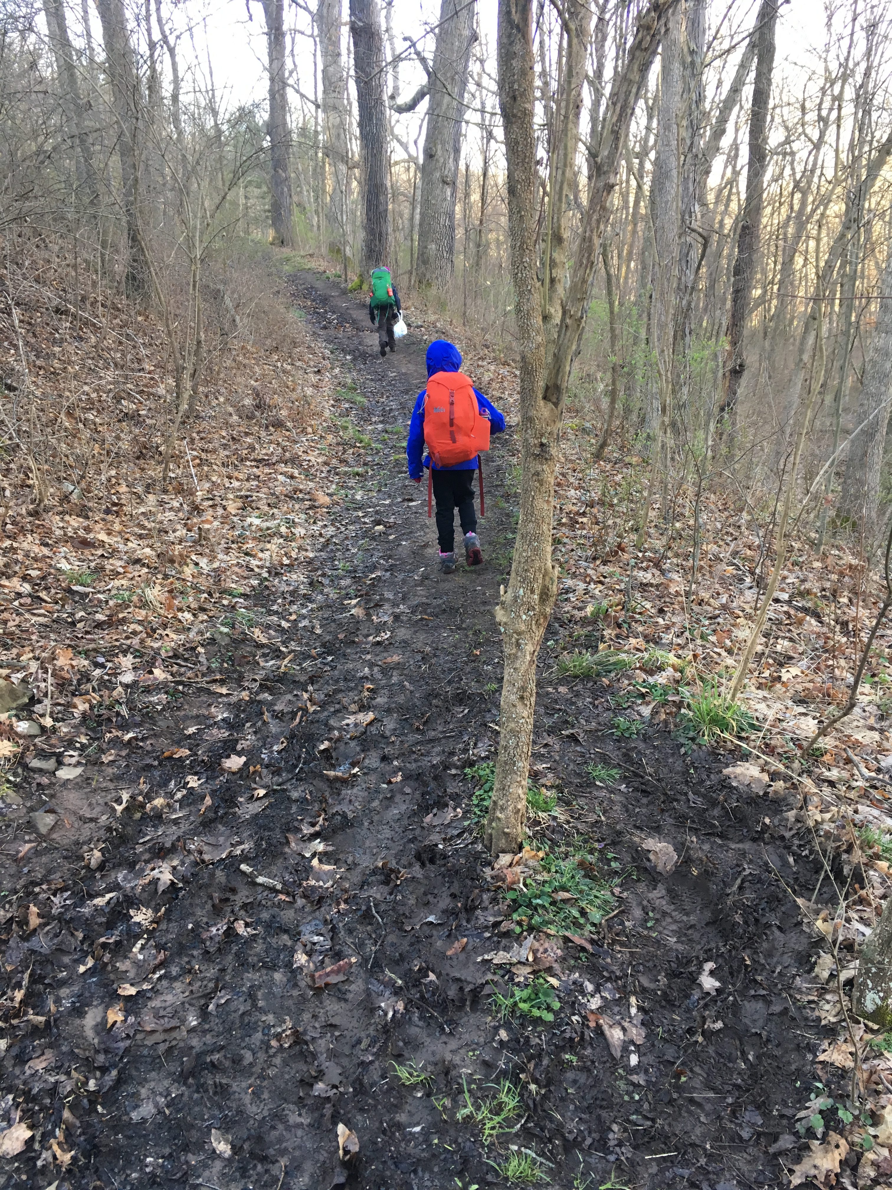 Backpacking at Raccoon Creek State Park in Pennsylvania